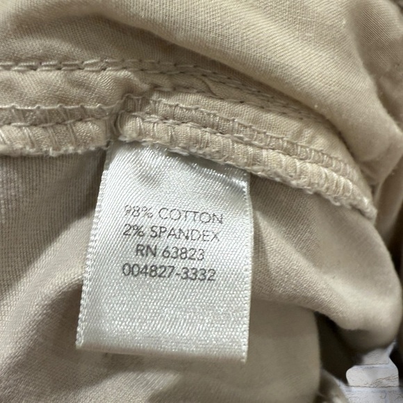 Christopher & Banks Light Khaki Capris Size 4 - Picture 4 of 4